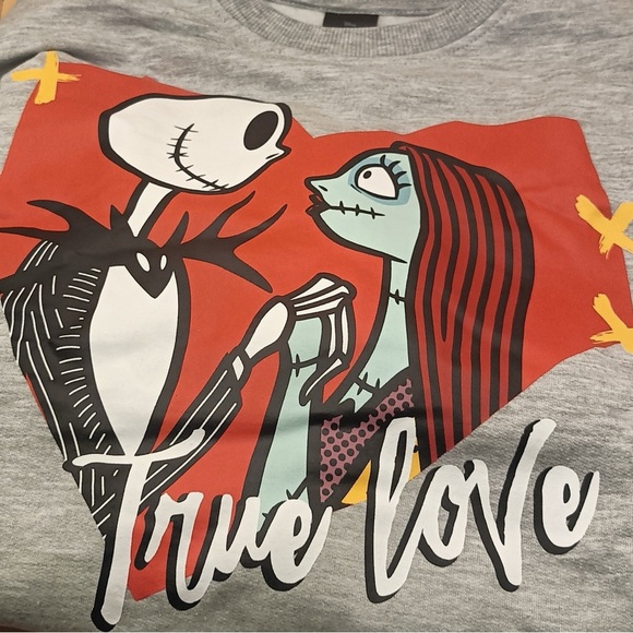 Disney Tim Burtons The Nightmare Before Christmas long sleeve sweater - Picture 4 of 5